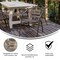 Flash Furniture Lila Bronze Metal Restaurant Stack Chair with Metal Slats TLH-017C-BZ-GG - alternate 9